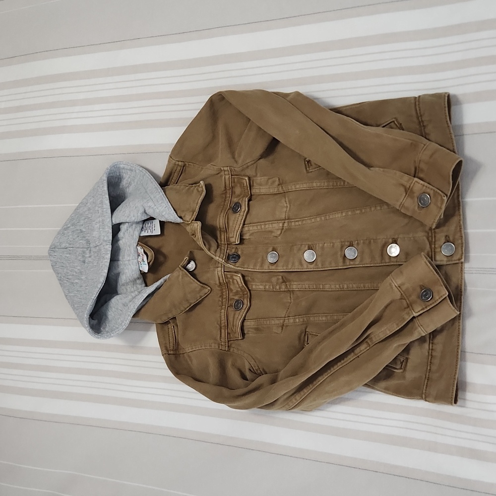 Boy's Khaki Demin Jacket